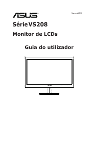 Manual Asus VS208NR Monitor LCD