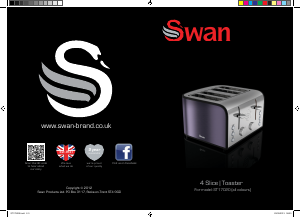 Manual Swan ST17020CREN Toaster