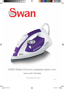 Manual Swan SI3030BLKN Iron