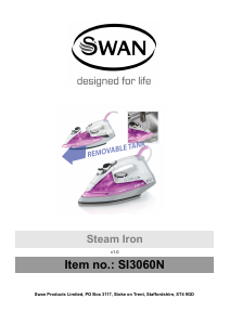 Manual Swan SI3060N Iron