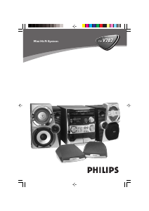 Manual Philips FW-V787 Stereo-set
