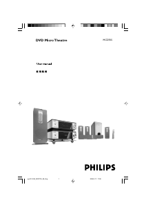 Handleiding Philips MCD705 Stereoset