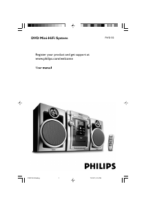 Manual Philips FWD132 Stereo-set