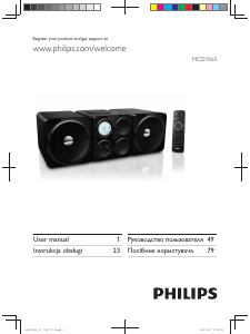 Instrukcja Philips MCD1065 Zestaw stereo