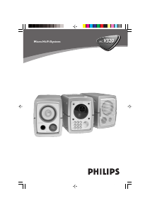 Manual Philips MC-V320 Stereo-set