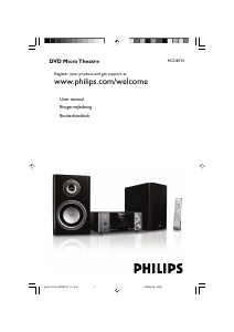 Bruksanvisning Philips MCDB710 Stereosett