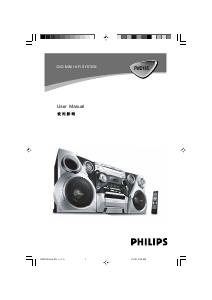 Manual Philips FWD185 Stereo-set