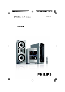 Manual Philips FWD832 Stereo-set