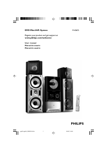 Manual Philips FWD872 Stereo-set