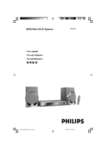 Manual de uso Philips FWD17 Set de estéreo