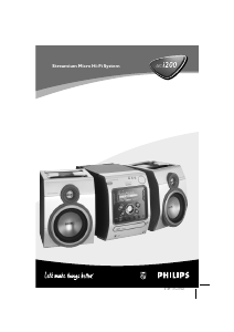 Manual Philips MC-I200 Stereo-set