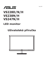 Manuál Asus VS247HR LCD monitor