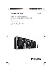 Manual Philips FWD398 Stereo-set