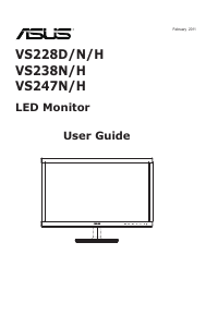Manual Asus VS247HR LCD Monitor