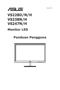 Panduan Asus VS247HR Monitor LCD