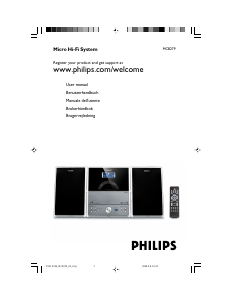 Bruksanvisning Philips MCB279 Stereosett