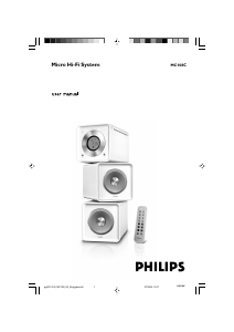 Handleiding Philips MC108C Stereoset