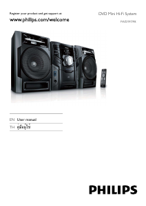 Manual Philips FWD197 Stereo-set
