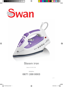 Manual Swan SI10010N Iron