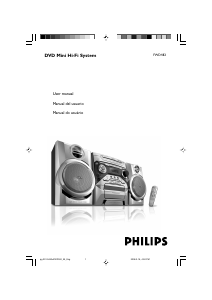 Manual Philips FWD182 Stereo-set