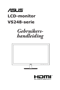 Handleiding Asus VS248HR LCD monitor