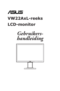 Handleiding Asus VW22ATL LCD monitor