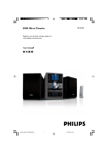 Manual Philips MCD396 Stereo-set