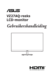 Handleiding Asus VZ27AQ LCD monitor