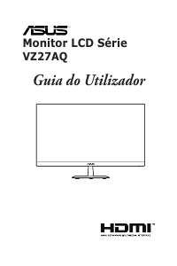 Manual Asus VZ27AQ Monitor LCD