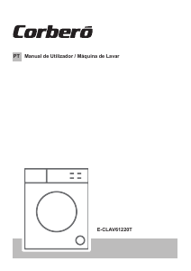 Manual Corberó E-CLAV61220T Máquina de lavar roupa