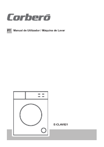 Manual Corberó E-CLAV821 Máquina de lavar roupa