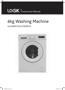 Manual Logik L612WMS15 Washing Machine