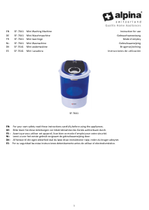 Bedienungsanleitung Alpina SF-7641 Waschmaschine