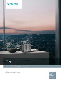 Instrukcja Siemens LC98KLP60 Okap kuchenny