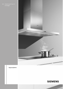 Manuale Siemens LF98BA572 Cappa da cucina