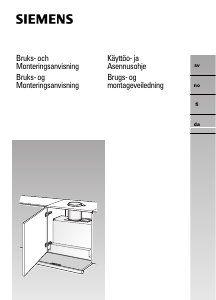 Bruksanvisning Siemens LI46630SD Köksfläkt