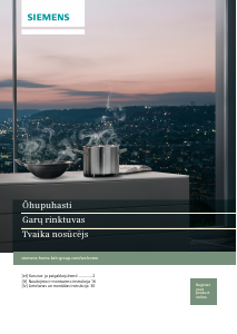 Rokasgrāmata Siemens LI63LA525 Tvaika nosūcējs