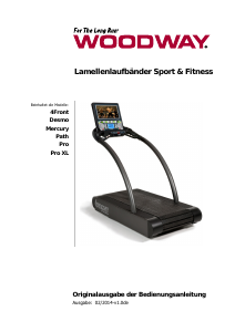 Bedienungsanleitung Woodway Pro XL Laufband