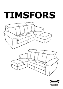 Εγχειρίδιο IKEA TIMSFORS (corner) Καναπές