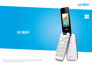 Handleiding Alcatel 2051X Mobiele telefoon