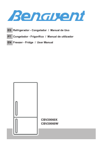 Manual Benavent CBV20060W Frigorífico combinado