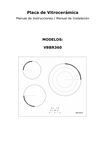 Manual de uso Benavent VBBR360 Placa
