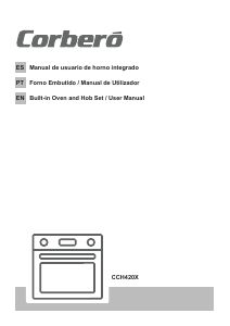 Manual Corberó CCH 420 X Forno