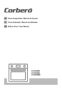 Manual de uso Corberó CCH 559 MX Horno