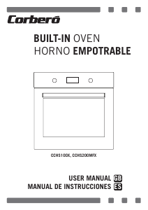 Manual de uso Corberó CCHS200MFX Horno