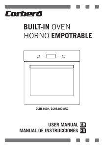 Manual de uso Corberó CCHS100X Horno