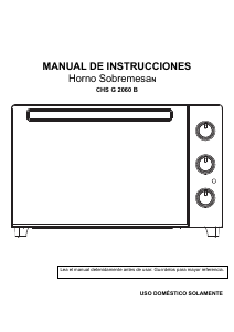 Handleiding Corberó CHS G 2060 B Oven