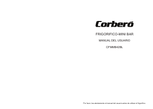 Handleiding Corberó CFMMB42BL Koelkast