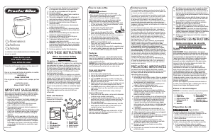 Manual de uso Proctor Silex 48350Y Máquina de café