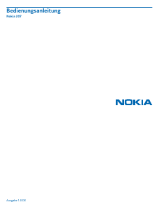 Bedienungsanleitung Nokia 207 Handy